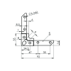 Montageecke für FLANGE SYSTEME 20